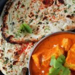 2 Mini Naan with B.P.M. With Salad