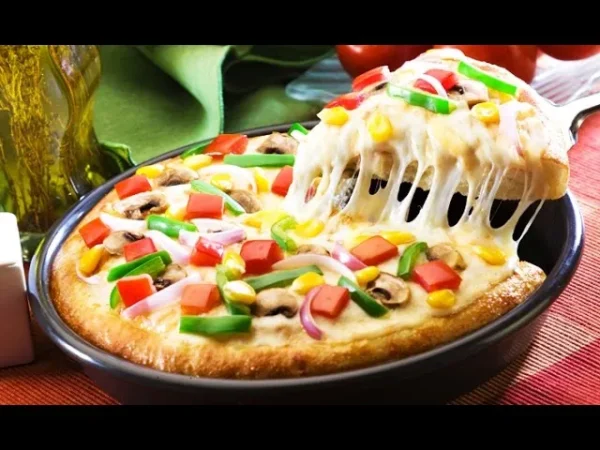 Onion Capsicum Cheese Pizza